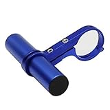 Dauerhaft Verlängerung Fahrradlenker Multifunktionsverlängerung Rahmen Licht Taschenlampe Halterung Reitausrüstung (Color : Blue, Style : Single bracket)