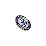 Pin/Anstecker mit Steckverschluss/Ansteckbutton mit Chelsea FC Motiv (Einheitsgröße) (Blau/Weiß/Rot)