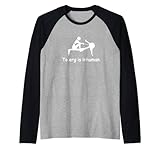 To Erg Is Inhuman Ruderboot Kajak Fitness Training Rag