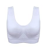 Sonojie Übergröße Spitzen Bustier Damen BH ohne Buegel | Wohlfühl Bustiers Tops mit feiner Figurformend Vorne Laufen Joggen Yog