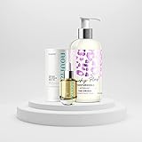 Coochy Plus Intim-Rasiercreme THE ORIGIN + NOURIA Elixier-Feuchtigkeitsöl-Set vor der R