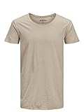 JACK & JONES Herren T-Shirts jjeBas beige M