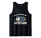 Ich Werde Dick Ich Esse Zu Viel Pinguin Tank Top