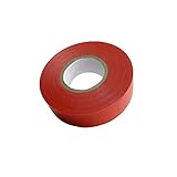 Keephot – 15 mm x 20 m, stark klebendes Elektro-Isolierband aus PVC-Gaffer-Tape – wasserdicht, feuchtigkeitsbeständig, nicht leitend, UV-beständig (12, Red)