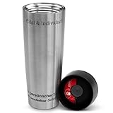 Emsa 515614 Isolierbecher 500 ml, Quick Press Verschluss, Travel Mug Grande E