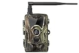 EVOLVEO StrongVision 2GB Wildkamera mit Bewegungsmelder Nachtsicht Handyübertragung mit SIM Karte Full HD Wildtierkamera mit Infrarot W