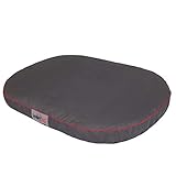 millybo OVAL Matratze Schlafplatz Hundebett Hundematte Hundekissen (3 Verschiedene Größen) (M (70x50cm), Grau)