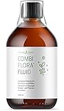 Combi Flora Fluid von effective nature - 500 ml - wertvolle Kräutermischung - 100% natürliche Inhaltsstoffe - Vielseitig einsetzbar - 100% vegan. gluten- und laktosefrei - Ohne Z