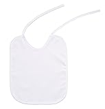 Lätzchen weiß, Lätzchen zum Bemalen, Babylätzchen 9890-29