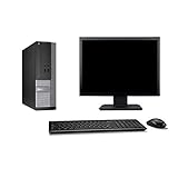 Dell 'Set PC Optiplex 3020 SFF Intel G3220 3 GHz 2 GB 80 GB DVD W7 + Display 19 (Zertifiziert und Generalüberholt)