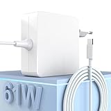 61W USB C Netzteil Type C T-Tip PD Ladegerät, Ersatz für Mac Book 2016/2017/2018/2019/2020 Pro/Air, Lenovo, ASUS, Acer, Dell, Xiaomi Air, Huawei Matebook, HP, Thinkpad und andere Type C Laptop