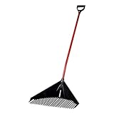 Golden Gark XXL, (3-in-1) Harke, Rechen, Schaufel, Laubbesen, Multifunktionales & Ergonomic Garteng