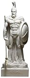 Skulptur Deko Antike griechische, spartanische Krieger Statue König Leonidas Kunst Sammlung Landschaft Harz Handwerk Home Office Display Dekoration Jahrestag
