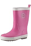 Reima Kinder Gummistiefel Taika Candy Pink – Gummistiefel für Kinder mit Baumwollfutter – Wasserdichte Regenstiefel mit 40% natürlichem Gummi – Veg