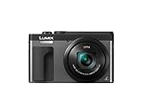 Panasonic LUMIX TZ91 High-End Reisezoom Kamera (LEICA Objektiv, 30x Opt. Zoom, 24 mm Weitwinkel, Sucher, 4K) silb