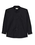 Fruit of the Loom Herren Businesshemd Oxford, Schwarz (Black), XXL