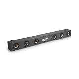 MDHDGAO Bar Bluetooth Lautsprecher, Holz Startseite drahtlose Bluetooth Startseite TV Echo Wall Audio HDMI Fernbedienung Uhr Lautsprecher, for TV, HDMI ARC/Optical/Aux/USB