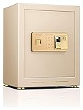 Safe Box, feuerfester wasserdichter Safe Safes und Geldkasten, Sicherheitsbox for Heim, Safe biometrischer Fingerabdruck-Tastatur Sicher Digital Security-Safe Solide Alloy Steel Construction Box
