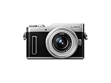 Panasonic LUMIX Kamera mit 16MP (M4/3, Flip Up Touchscreen, DFD Technologie, Wi-Fi, 4K, Taschengröße) Kit mit Lumix Vario 12-32mm / F3.5-5.6 Objek