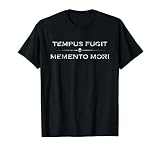 Lateinisches Sprichwort - Tempus Fugit Memento Mori T-S