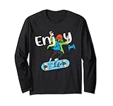 Enjoy the Life Basketball Skaten PC zocken Sport Sportfans Lang