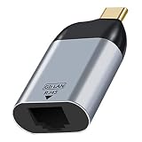 Tamkyo USB C auf Ethernet USB-C auf RJ45 LAN Netzwerkkonverter kompatibel 3, 10/100/1000 Mbp
