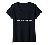 Damen AMAT VICTORIA CURAM T-Shirt mit V