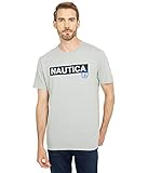 Nautica Short Sleeve Graphic Tee Grey Heather MD