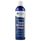 Trace Minerals, ConcenTrace, Trace Mineral Drops, 237 ml, Lithium-Frei Mineralien-Mix, Magnesium, Laborgeprüft, Sojafrei, Glutenfrei, Veg