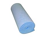 Filterrolle Blau Weiß,Filterklasse G4,Abmessung 0,6 x 4m,Filtermatte,F