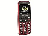 Primo 368 by Doro GSM Mobiltelefon mit großem Farbdisplay, Fallsensor, Taschenlampe, FM-Radio, Kalender, inkl. Tischladestation, 360086,
