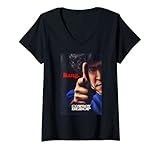 Damen Cowboy Bebop Spike Spiegel Bang Poster T-Shirt mit V