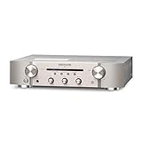 Marantz PM6007 HiFi Verstärker, Stereo Verstärker, 2x60W, optischer Eingang, Phono Eingang, Subwoofer Ausgang, Silber-G