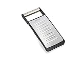Leifheit Microcut Gemüsereibe grob, Microcut steht für extra scharfe und langlebige Klingen, aus rostfreiem Edelstahl, spülmaschinengeeignet, Küchenraspel, Gemüseschneider, raspeln und hobeln, Reib