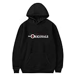 TANZI The Vampire Diaries Brief Muster Druck Mode Casual Lose Junge Männer Und Frauen Frühling Und Herbst Hoodie Sw