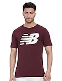 New Balance Herren MT03919 T-Shirt, Weinrot, L