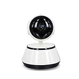 Funien Heimvideokamera, Home Video Kamera 720P HD WiFi Wireless APP Steuerung IR Nachtsicht Camcorder für Home Security Baby älteren Monitor EU