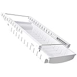 Refrigerator Hanging Storage Rack,Ziplock Bag Organizer for Fridge,Telescopic Storage Rack for Fridge Freezer Refrigerator,Fridge Organizer,Household Storage Bag Storage Rail Rack,for Food Bag Zip-Bag