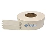 Rigips® Papier Fugendeckstreifen 52mm x 75m Rolle, Papier-Bewehrungsstreifen Reißfest, Fugenband für Gipskartonplatten im Trockenb