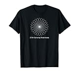 I Am Loving Awareness, Ram Dass Mantra, Mandala. T-S