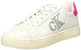 Calvin Klein Tennisschuhe für Damen, Weiß/Pink/Glo, 37 EU