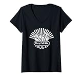 Damen Sie nennen mich Mr. Fix It Handyman Dad Repairman fratelli T-Shirt mit V