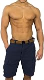 normani BDU Bermuda Short für Herren Farbe Marine Größe XL
