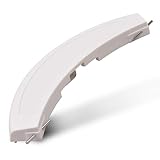Griff Türgriff Kunststoffgriff Ersatz für Bosch Siemens 00266751 266751 Ersatztürgriff Bullauge 200 x 47 x 18 mm Weiß mit Achsen für Waschmaschine Waschmaschinenzubehö