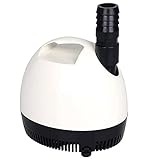 WYFX Tauchpumpe, Aquarium Teichfilter Ultra Leise Mini Teichpumpe Höhe mit Netzkabel,wasserdichte Wasserpumpe für Aquarium, Springbrunnenpool, Hydroponik,WP1800D