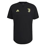adidas 2021-2022 Juventus Travel Tee (schwarz)