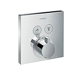 hansgrohe ShowerSelect Unterputz Thermostat, für 2 Funktionen, C