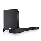 Teufel Cinebar Duett Power Edition Effektready 2.1-Set Schwarz / Schwarz Soundbar Subwoofer Bluetooth Musik Film M