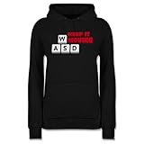 Nerd Geschenke - Tastatur WASD Keep It Moving - L - Schwarz - Keep it Moving - JH001F - Damen Hoodie und Kapuzenpullover für F