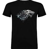 Winter is Coming Stark House Game de Thrones T-Shirt, Weiß M
